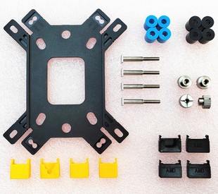 INTEL 115X 1200 1700 1366可调AMD AM3 AM4多平台M3孔位塑料背板