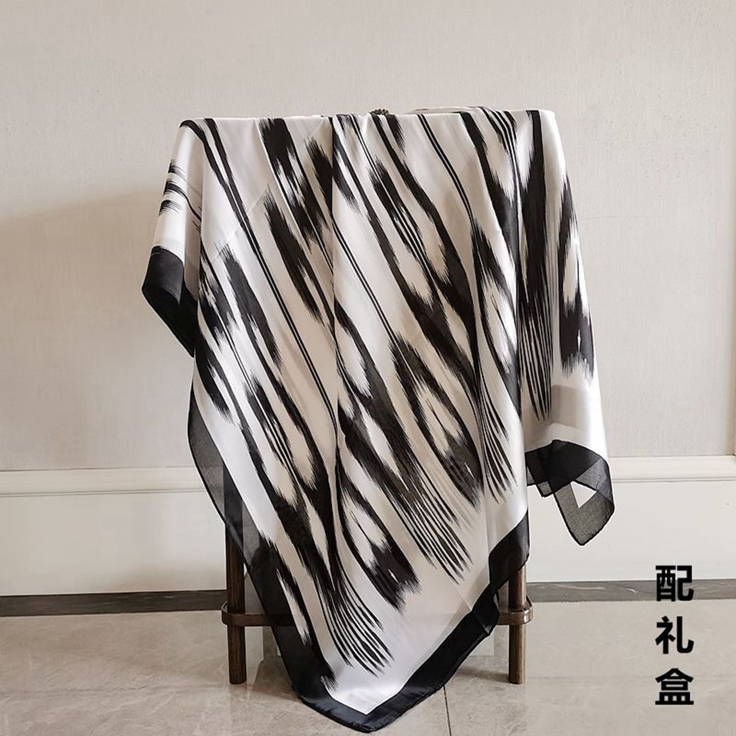 真丝丝巾围巾纱巾民族风披肩拍照
