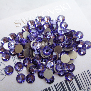 甲片补钻 发箍发带项链饰品镶钻 奥地利平底钻荷花紫539 手机美容