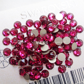 奥地利平底钻红宝石501 DIY美甲施家平底水钻 饰品项链耳环补钻