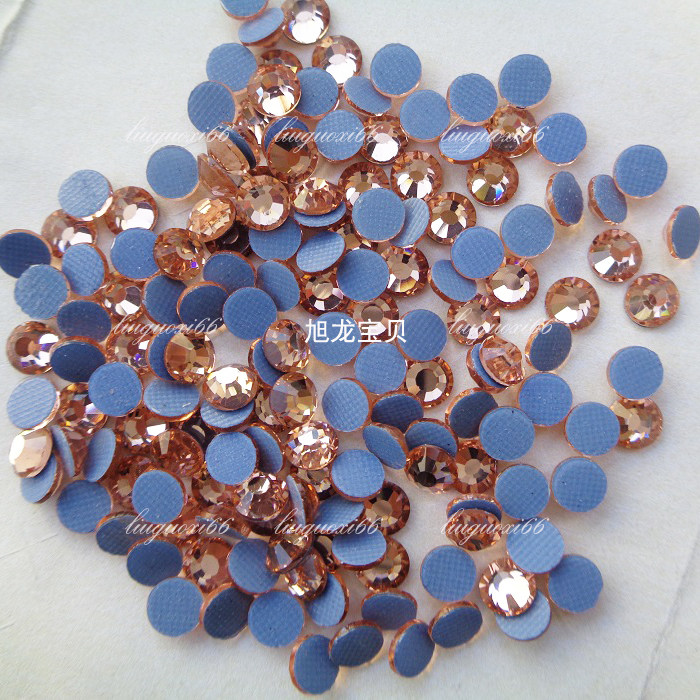 整包特精烫钻香槟色 补钻 玻璃钻 饰品补钻 美甲光疗水钻 婚纱钻