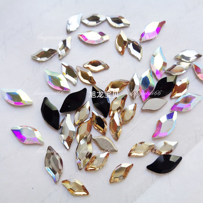 施家华子钻弯叶款美甲钻水钻