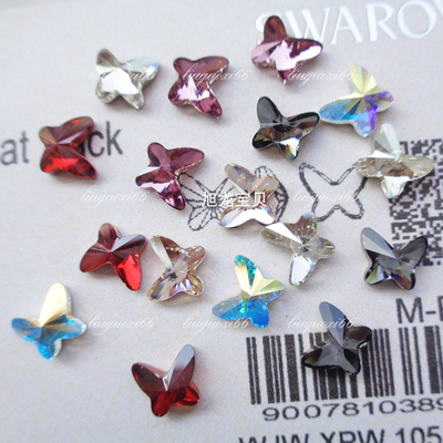 施家华子水钻蝴蝶款2854款平底