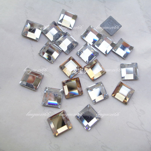 奥地利方形烫钻2400款 DIY饰品配件美甲光疗水钻穿戴甲水钻 约6MM