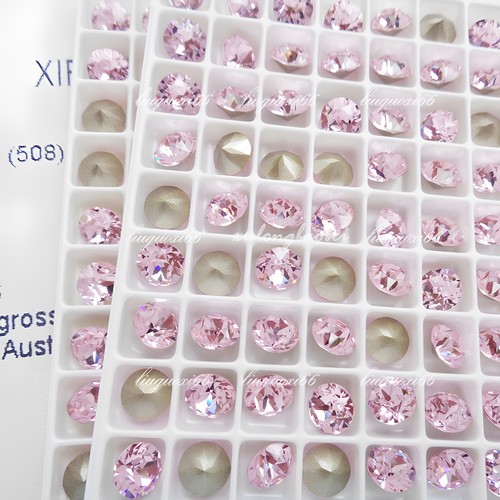 施家尖底圆形美甲饰品钻