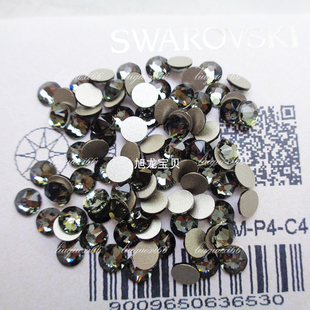 奥地利平底钻透明黑（灰色）215 施家华子 手机美容 美甲奥底钻散