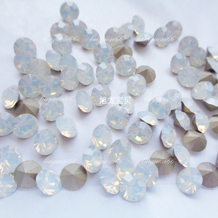 尖底新款 饰品耳环耳钉镶嵌水钻立体钻美甲粘钻手工 捷克钻雪蛋白