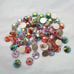 整包超精8大8小平底钻颜色AB 美甲水钻饰品工艺品镶嵌 SS20约5MM