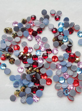 超精烫钻8大8小款SS10约2.8MM DIY手工婚纱秀禾服镶钻圆形水钻闪