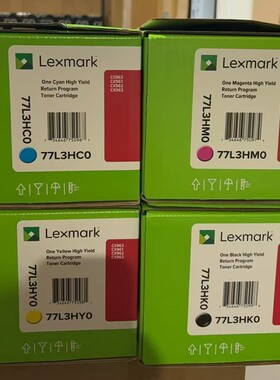 原装 利盟 CS/CX 961/962/963 粉仓粉盒77L3HK0/77L3HC0/77L3HM0