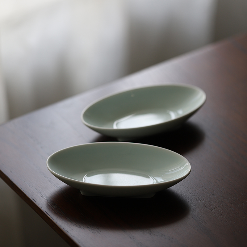 山水一间船型小碟子调味碟