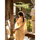 外套 Sun雅乔 国风罩衫 优雅温柔新中式 刺绣吊带连衣裙 岁月静好