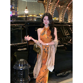 国风典雅气质旗袍裙 2026春夏气质复古新中式 Sun雅乔 清风雅韵