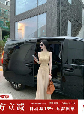 Sun雅乔【芝加哥黄昏】秋季辣妹蕾丝上衣百褶阔腿长裤两件套装女