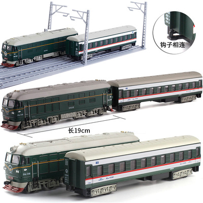 新款187东风头车厢声光玩具车