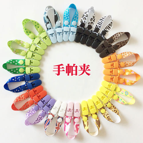 幼儿园宝宝手帕防掉夹小童帽子