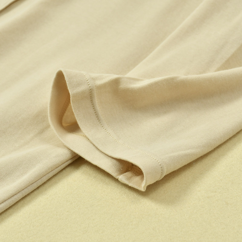 GOOD COTTON WOMENS COTTON HOME TOPS COTTON PAJAMAS YOGA SPORTS THREE-QUARTER SLEEVES COMFORTABLE HOME FOR THE ELDERLY