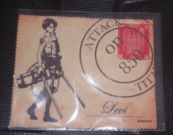 进击的巨人 利威尔 里维 阿卡曼 眼镜布