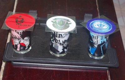 k 吠舞罗Scepter4伊佐那社夜刀神狗朗 玻璃杯+杯垫