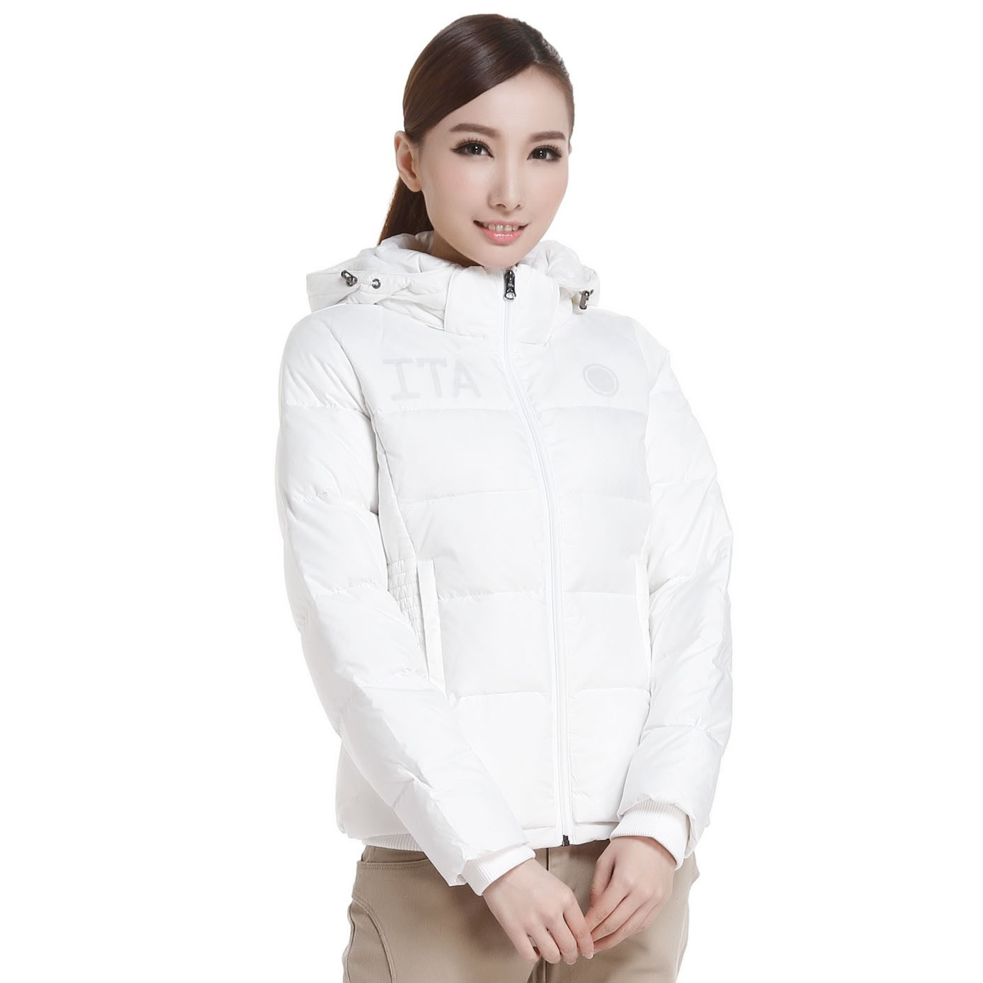 Blouson de sport femme KAPPA K0362YY40 en polyester - Ref 505841 Image 3