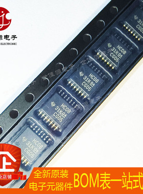 全新原装  SN74HC08PWR SN74HC08PWT 丝印HC08 封装TSSOP-14