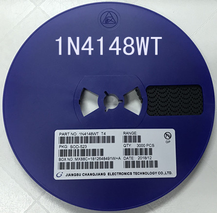 1N4148WT 丝印T4  0603体积  SOD523贴片开关二极管 一盘3K=88元