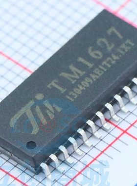 全新原装正品 TM1627 贴片 SOP-28 LED驱动 数码管驱动IC芯片