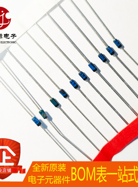 全新原装 BAT43 直插DO-35 肖特基二极管