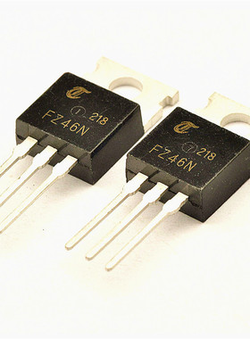 N沟道场效应管 IRFZ46N 53A/55V/16.5毫欧/107W TO-220