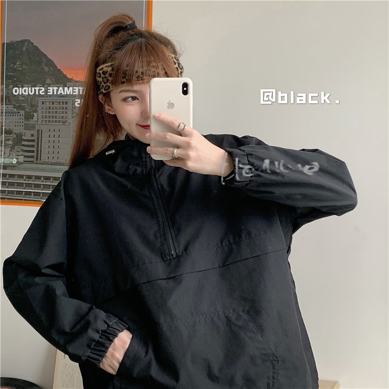 Real video fashion solid color sweater spring and autumn 2020 new women's fashion Korean version net red top fashion