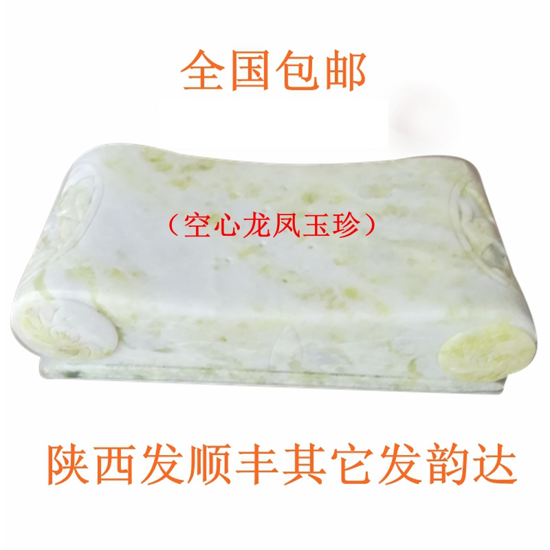 Lantian jade pillow, cool pillow, old man pillow, raw stone jade pillow, jade pillow, hard pillow