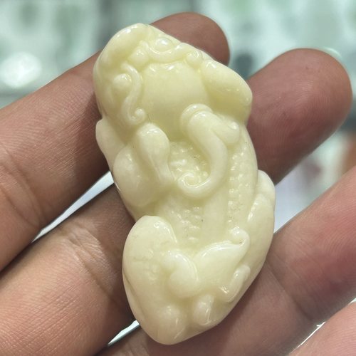 蓝田玉貔貅正品活玉蓝田玉源头厂家送绳子带包装