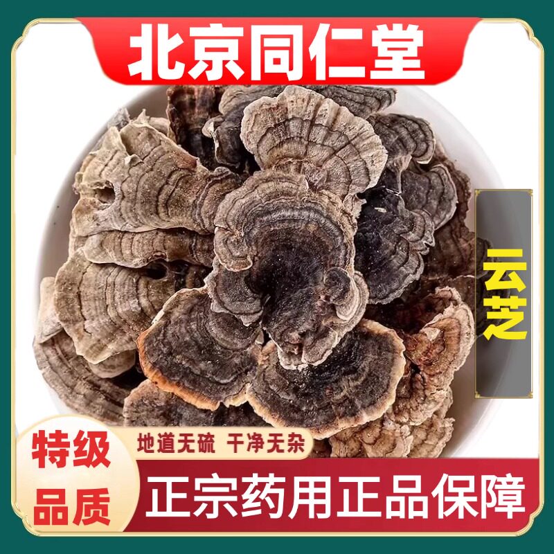 北京同仁堂云芝中草药材长白山