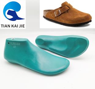 天凯杰鞋楦厂男女同款勃肯拖鞋软木拖鞋楦头低帮脚床底楦头YJ564M