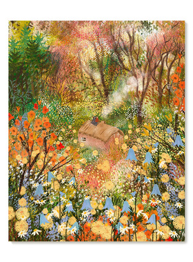 【艺术版画】插画师Laivi Poder复刻艺术版画治愈系田园装饰画芯