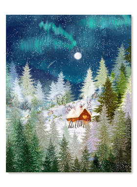 【艺术版画】插画师Laivi Poder复刻艺术版画治愈系田园装饰画芯