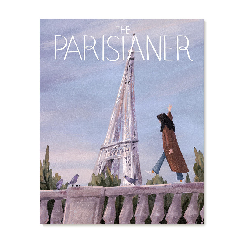 【艺术版画】插画师Subin复刻艺术版画清新韩系治愈风景装饰画芯