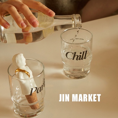 韩国小众玻璃杯HOTEL827