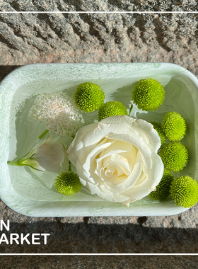 【新春大促】韩国代购 eding官方授权搪瓷泼墨大理石系列大小烤盘