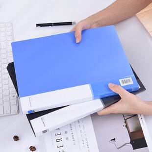 得力5301 5302双强力夹文件夹A4双夹双强力5303  5308 5309