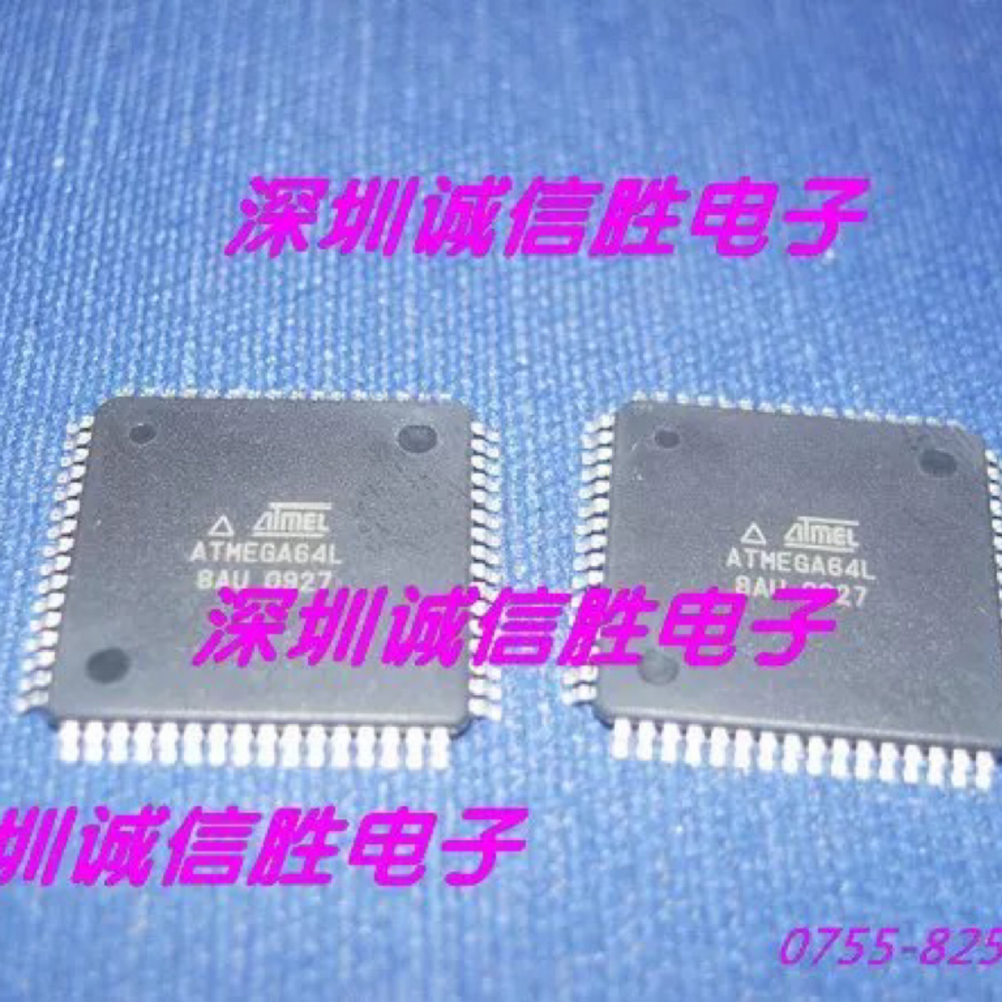 原装正品单片机ATMEGA64LAUQFP