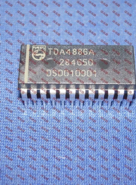 信号处理芯片TDA4886A TDA4886 NXP DIP24进口集成  电 路 配件