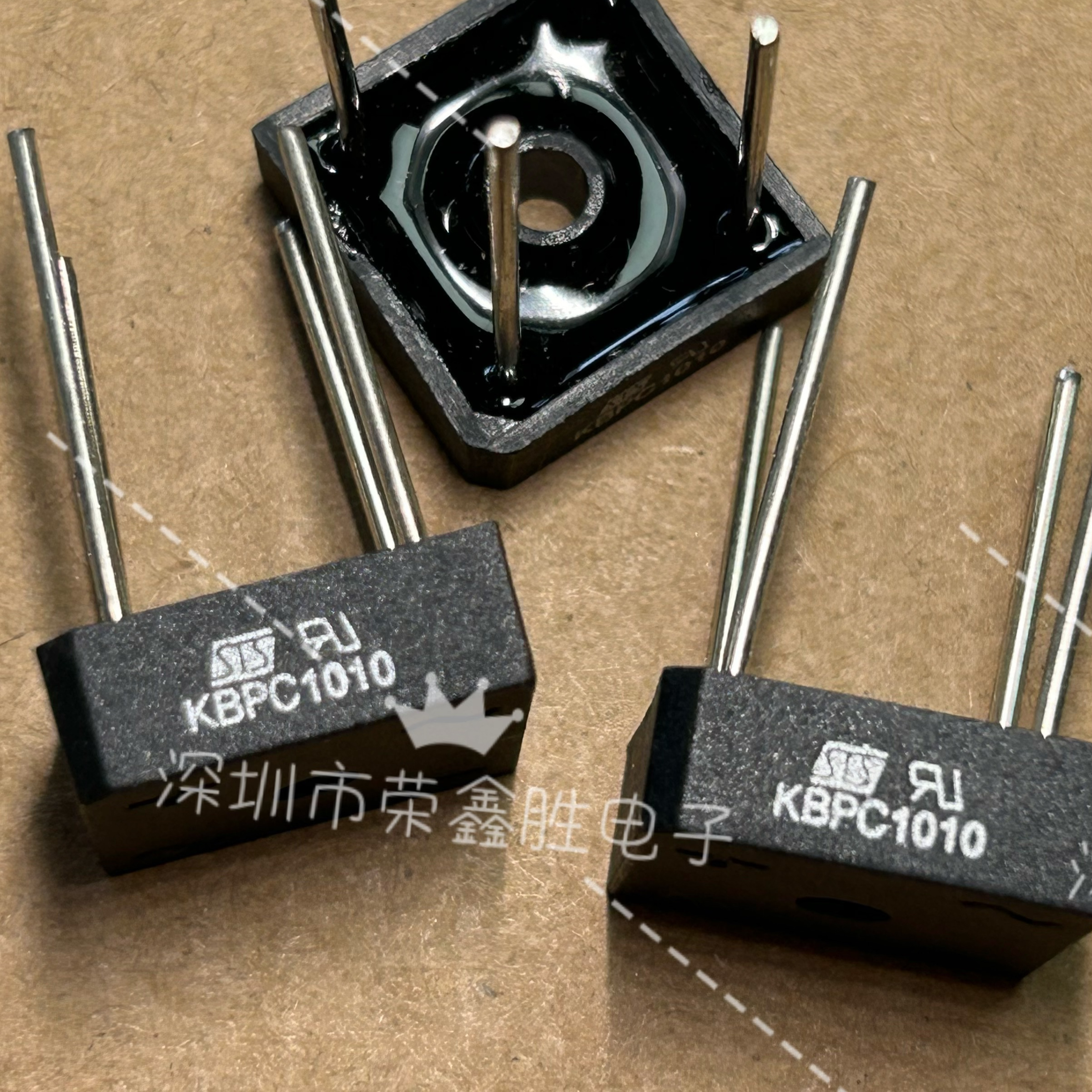 KBPC1010整流桥 全新原装桥堆10A1000V  5只5元包邮