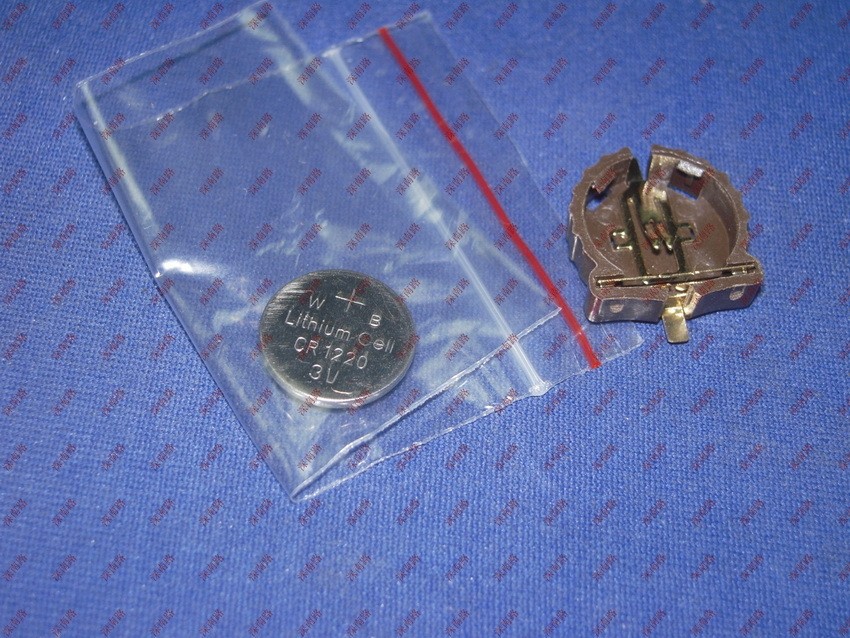贴片CR1220锂锰环保纽扣电池座