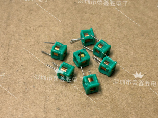 MD0505-4.5T电感空心线圈5*5模压 可调四圈半30-70NH 10个3元包邮