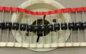 瞬变抑制二极管6KA24B 6KA24 封装R-6 6KW/24V GSI只有进口全新