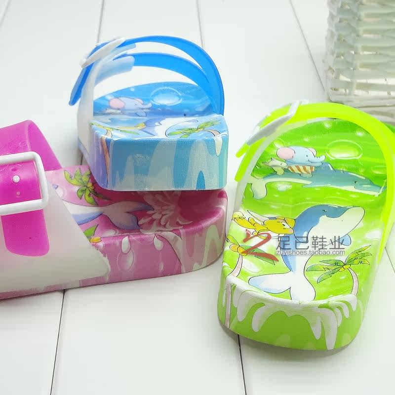 Pantoufles enfants en autre pour été - semelle plastique - Ref 1035342 Image 4