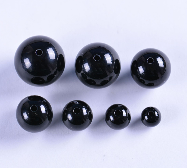 黑色珠子玩偶饰品配件