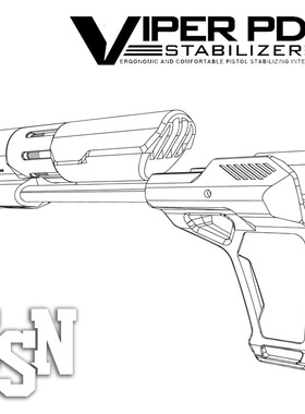 【SI MWS PDW毒蛇伸缩2.0托 】JMT姐妹团 CNC 多色M4 SSN AR 激光