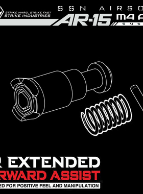 【si 排障钮】ssn 通用LDT AR/VFC 精镁 机匣配件 m4 15 激趣金属
